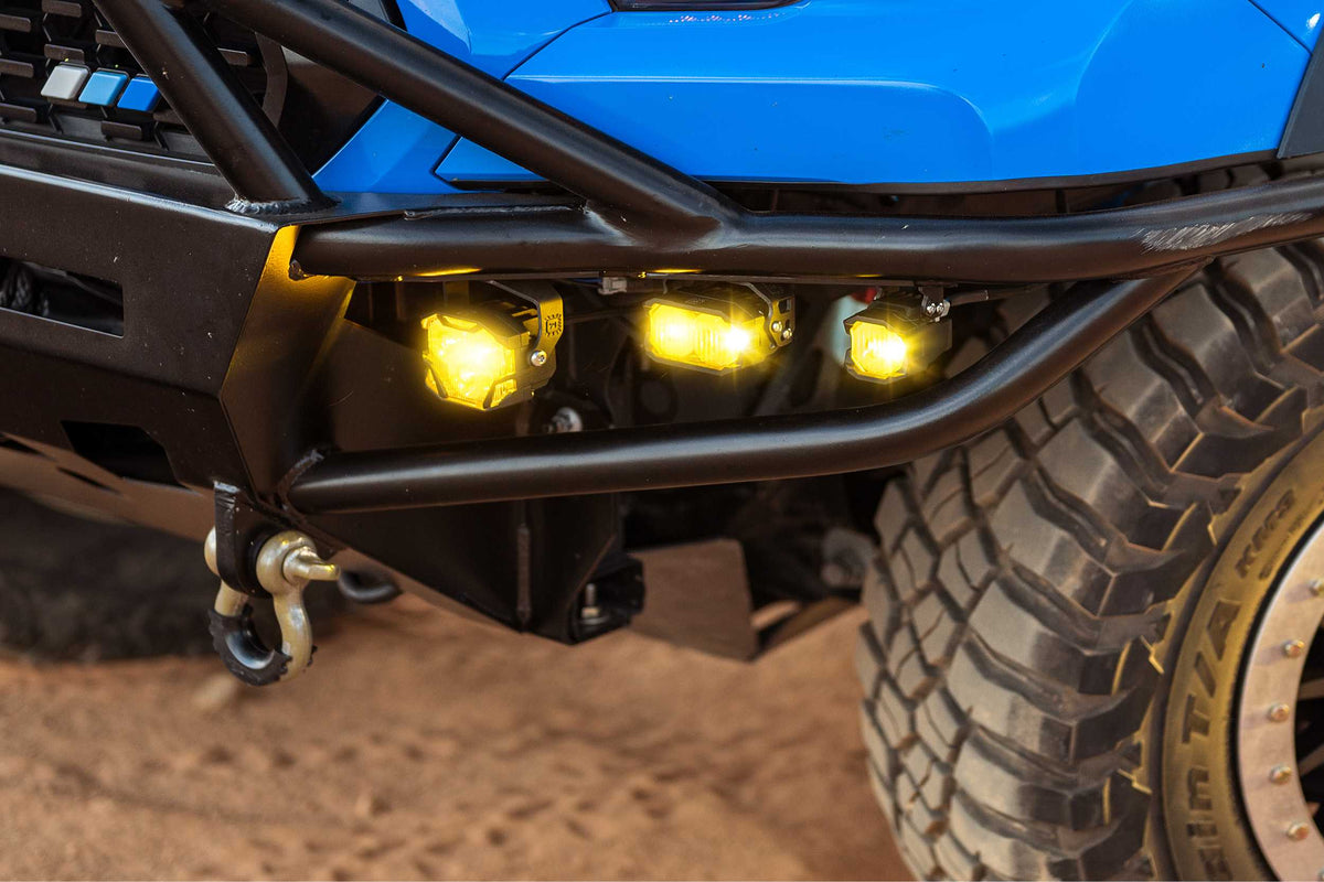 Morimoto 1Banger HXB LED Pods (Spot / Yellow / Set) - Off Road - Universal (Image 4 of 6)