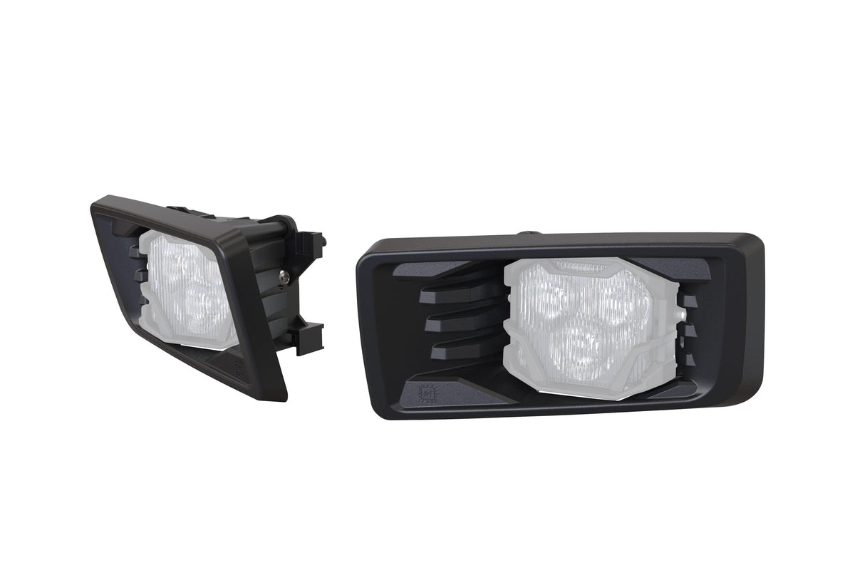 Morimoto 4Banger Fog Brackets: Type C (Set) - Off Road - Veh. Spec (Image 1 of 6)