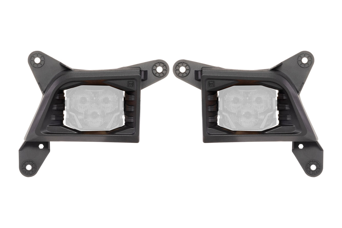 Morimoto 4Banger Fog Brackets: 19-21 Silverado 1500 / 21-23 HD (Set) - Off Road - Veh. Spec (Image 3 of 3)