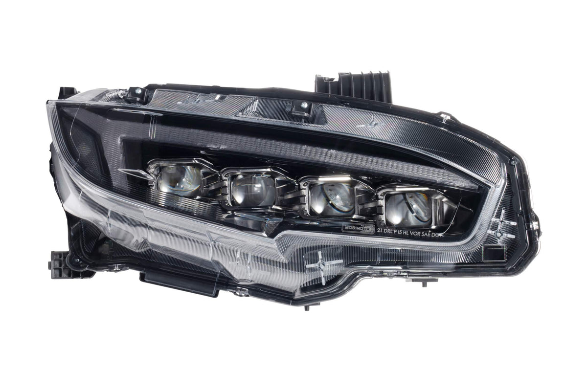 XB LED Headlights: Honda Civic (16-21 / Gen II / Set) - Headlights (Image 4 of 6)
