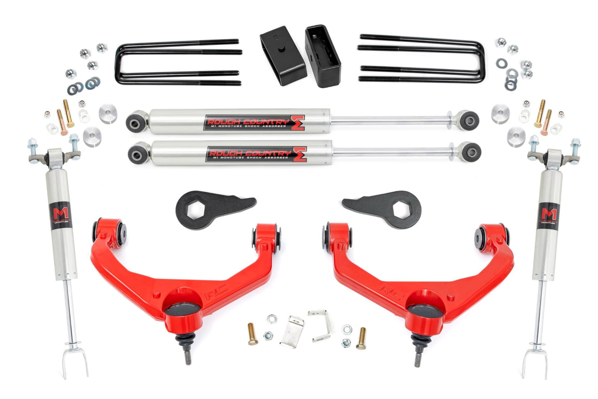 3.5 Inch Lift Kit | M1 | w/ Overloads | Chevy/GMC 2500HD/3500HD (11-19) - Susp Lift Kits 4wd (Image 1 of 6)