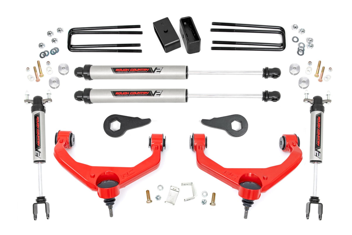 3.5 Inch Lift Kit | V2 | w/ Overloads | Chevy/GMC 2500HD/3500HD (11-19) - Susp Lift Kits 4wd (Image 1 of 6)