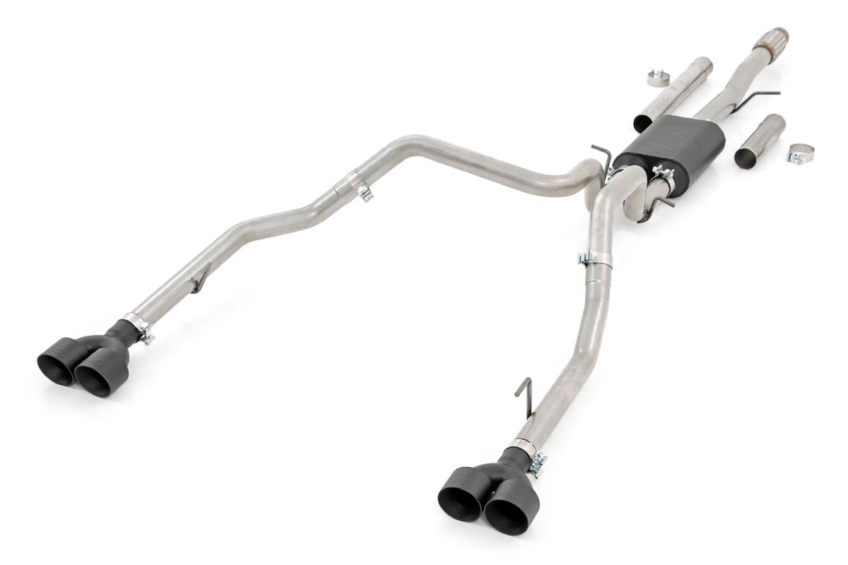 RC Performance Cat-Back Exhaust | 6.2L | 5'8" & 6'6" Bed | Chevy/GMC Sierra/Silverado 1500 (19-26) (manufacturer page)