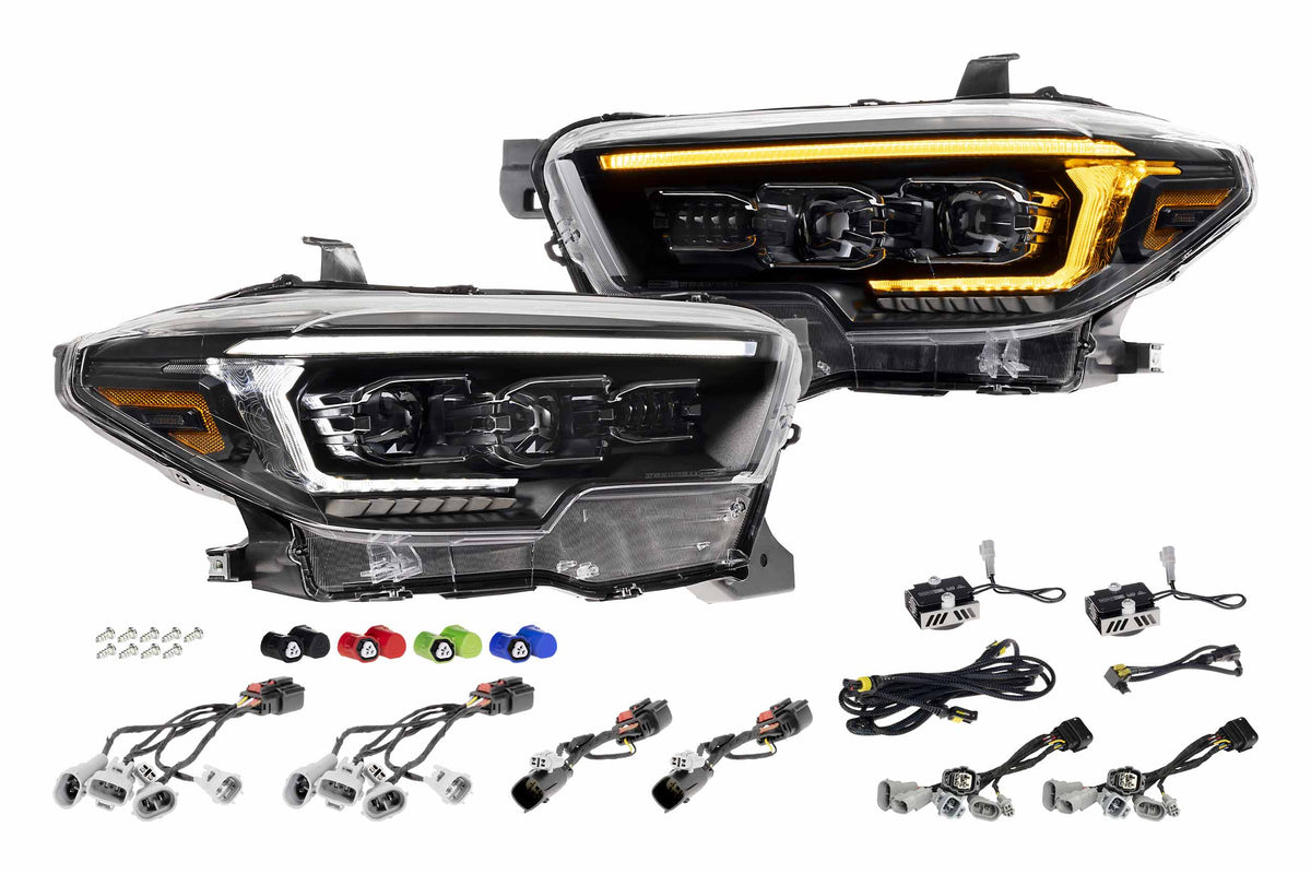 XB Evo Headlights: Toyota Tacoma (16-23 / Set) - Headlights (Image 1 of 6)