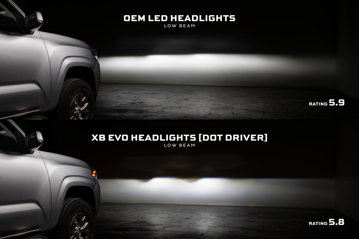 XB Evo Headlights: Toyota Tacoma (16-23 / Set) - Headlights (Image 4 of 6)