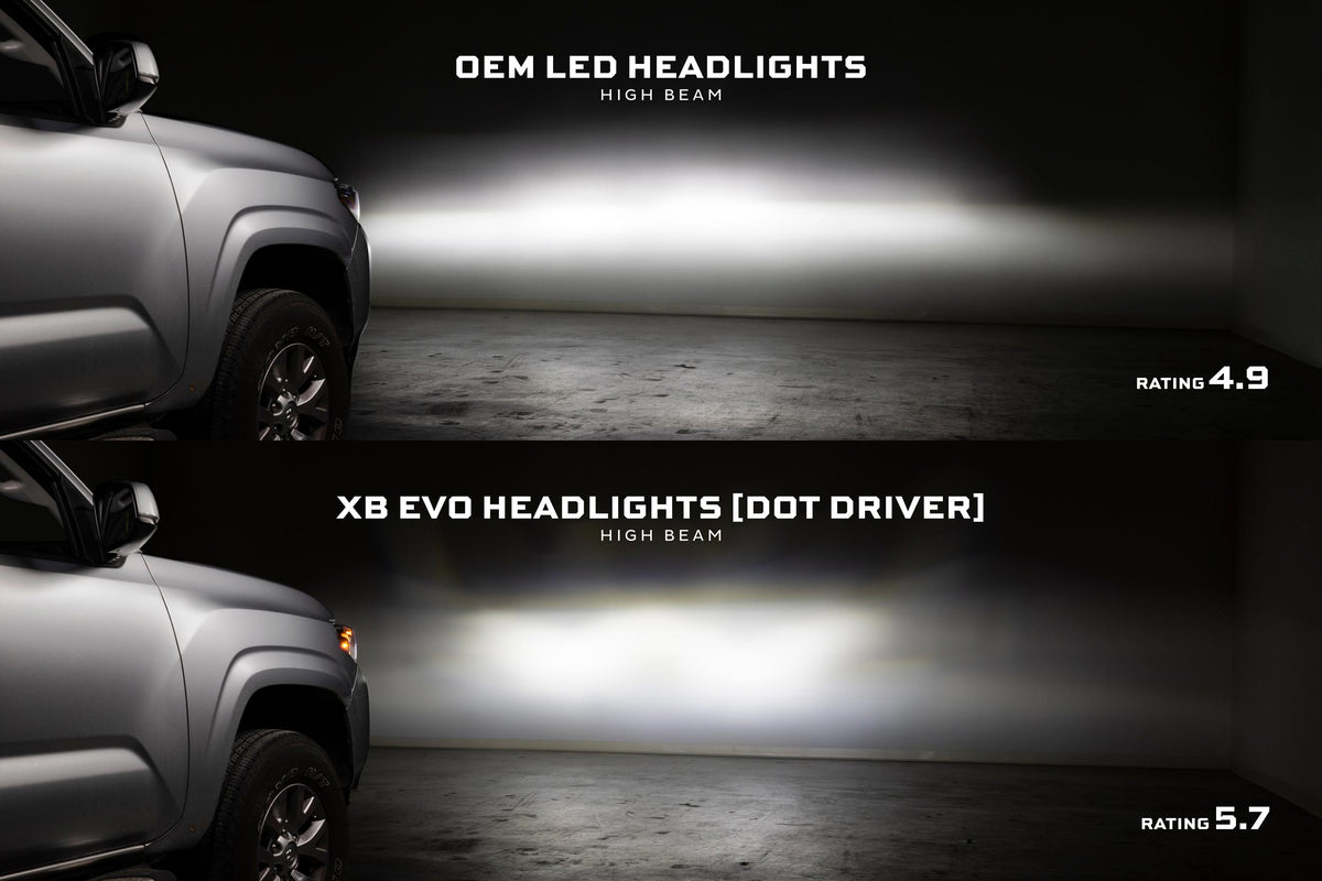 XB Evo Headlights: Toyota Tacoma (16-23 / Set) - Headlights (Image 5 of 6)