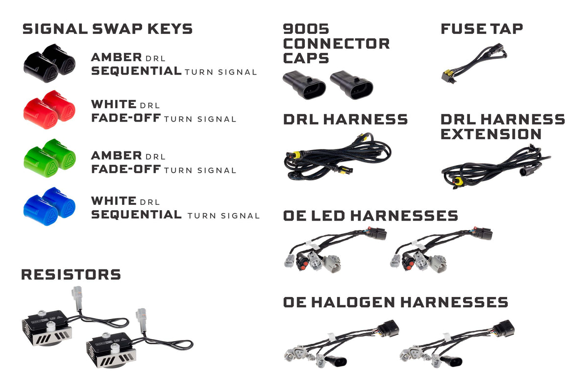 XB Evo Headlights: Toyota 4Runner (14-24 / Set) - Headlights (Image 4 of 6)