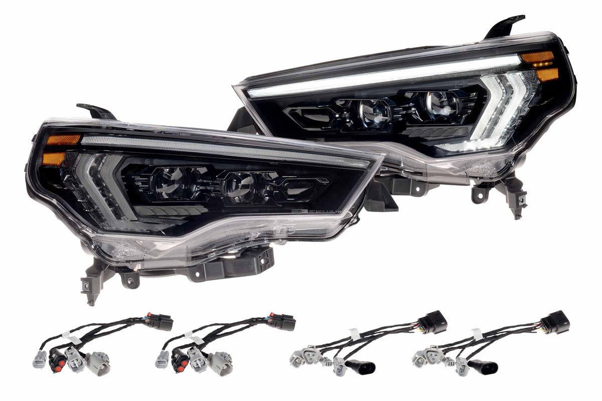XB Evo Hybrid Headlights: Toyota 4Runner (14-24 / Set) - Headlights (Image 1 of 6)