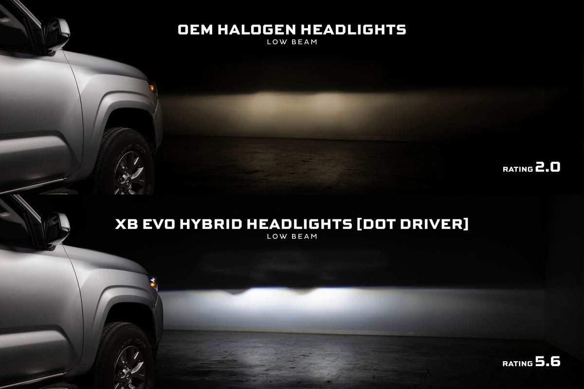 XB Evo Hybrid Headlights: Toyota Tacoma (16-23 / Set) - Headlights (Image 4 of 6)