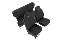 Seat Covers | Non Detach Headrest FR & RR | Jeep Cherokee XJ 2WD/4WD (97-01) - Interior & Mats (Image 1 of 3)