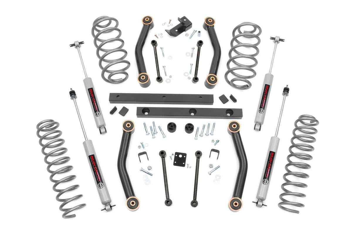 RC 4 Inch Lift Kit | M1 | Jeep Wrangler TJ 4WD (1997-2002) (manufacturer page)