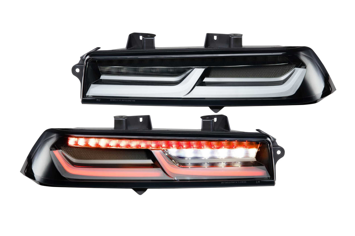XB LED Tail Lights: Chevrolet Camaro (14-15 / Smoked Lens / Set) - Tail Lights (Image 1 of 6)