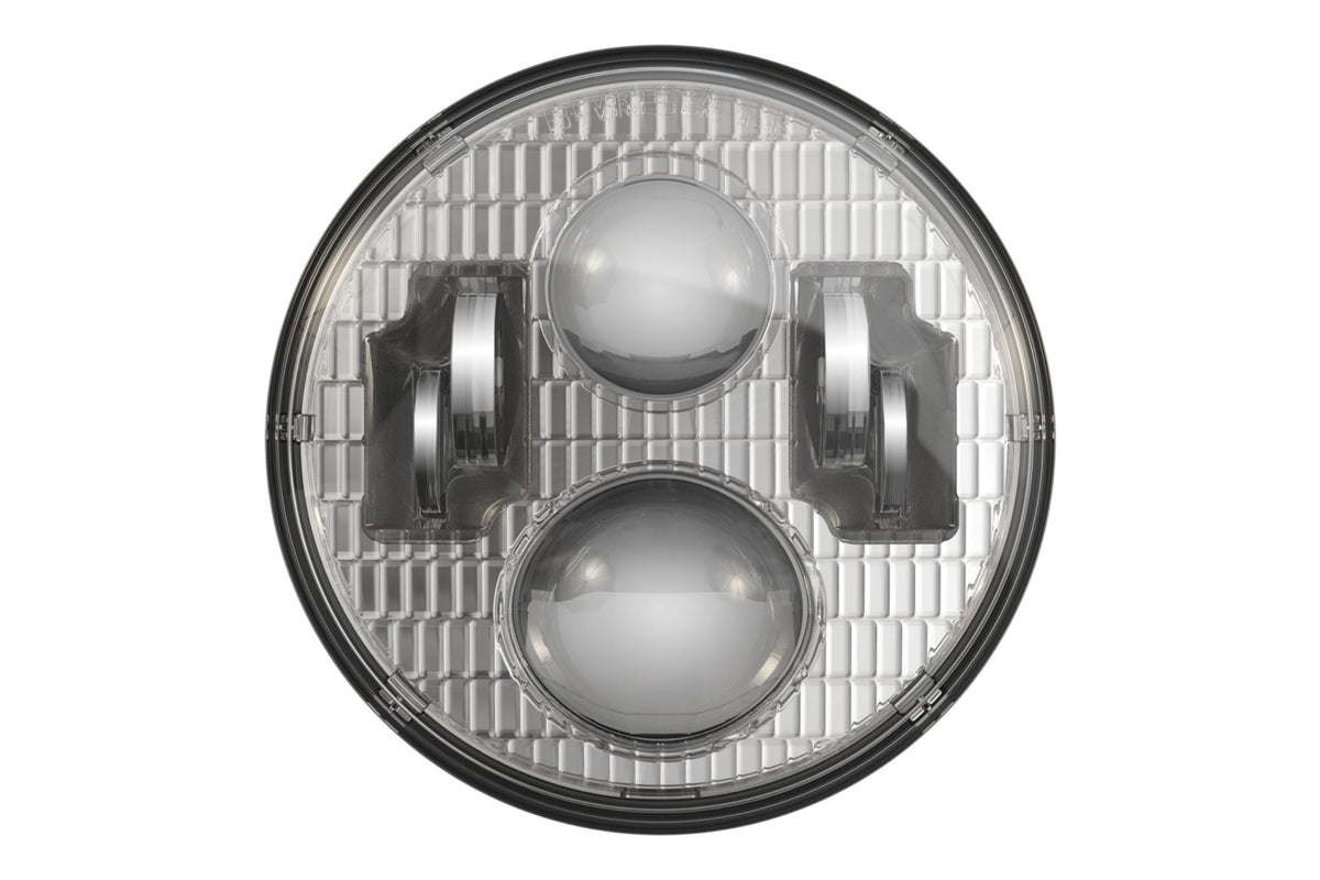 CURT 57661 Electrical Adapter (7-Way RV to 6-Round Trailer, Center Pin Brake, Packaged) - Image 1