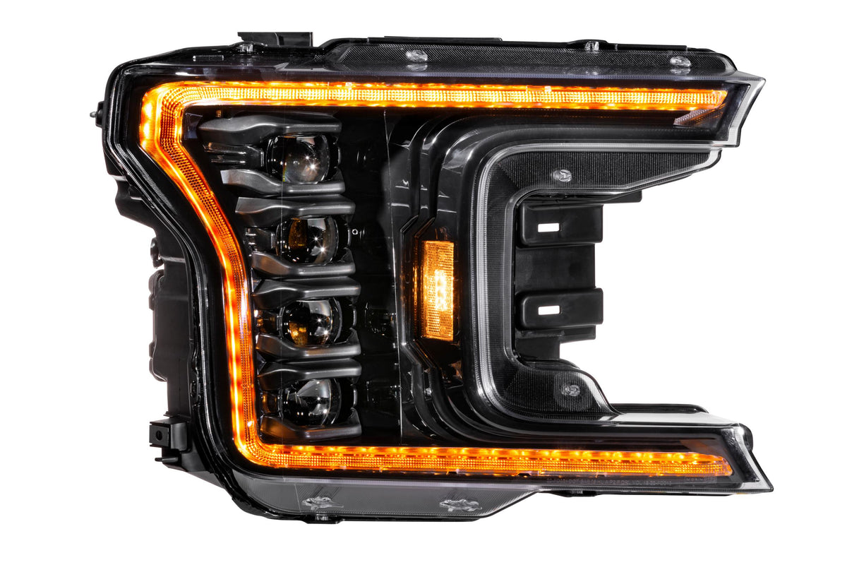 XB LED Headlights: Ford F-150 (18-20 / Amber DRL / Set) - Headlights (Image 4 of 6)