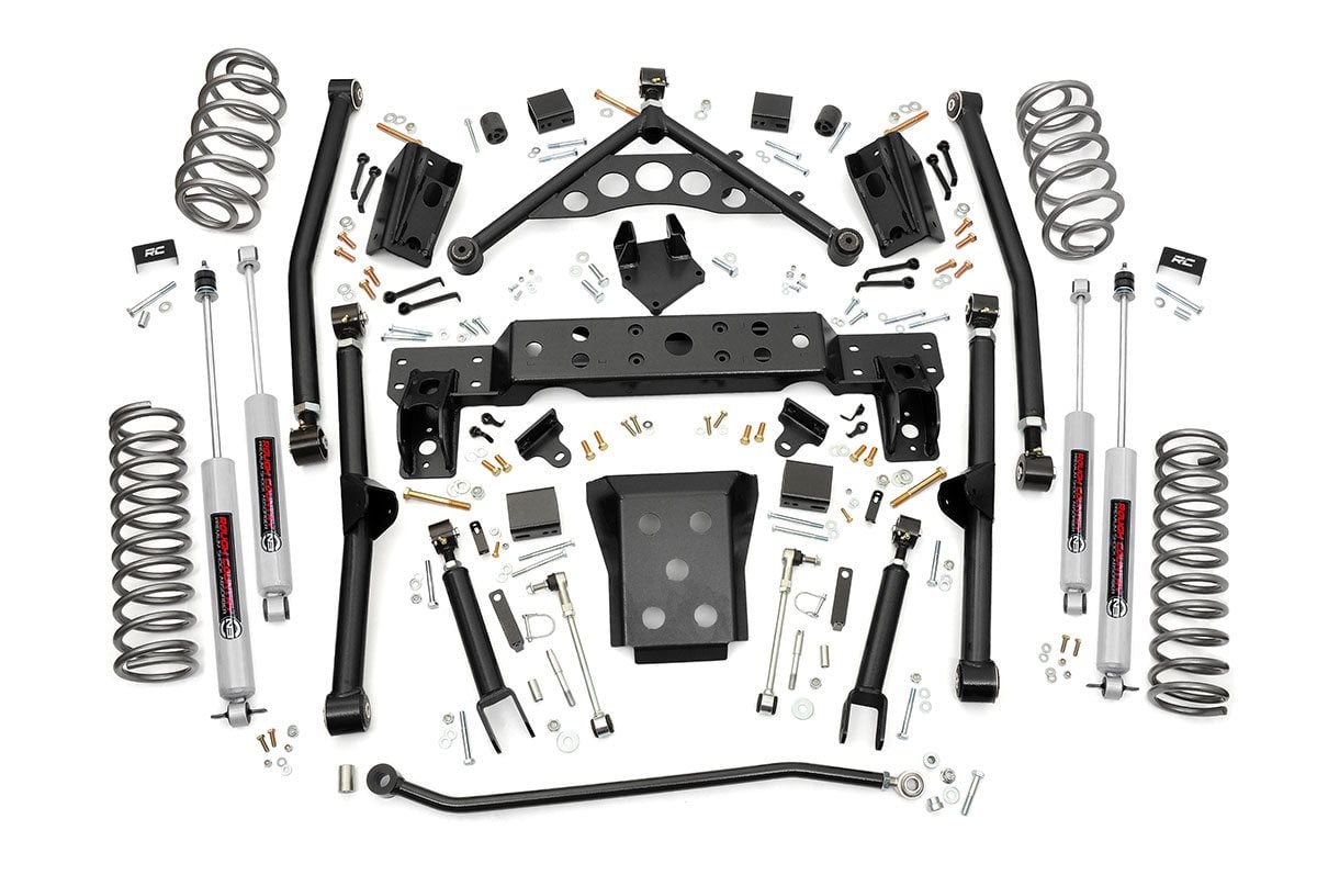 4 Inch Lift Kit | Long Arm | Jeep Grand Cherokee WJ 4WD (1999-2004) - Susp Lift Kits 4wd (Image 1 of 4)