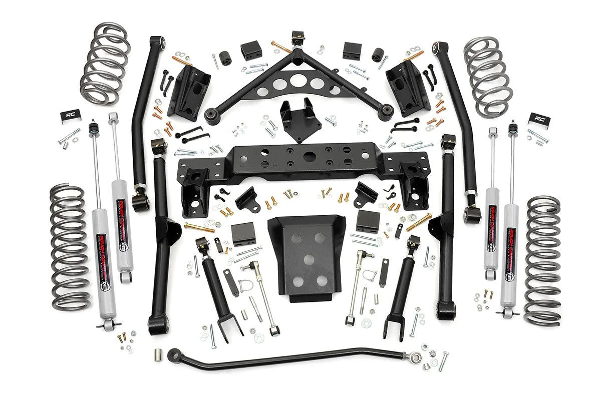 4 Inch Lift Kit | Long Arm | Jeep Grand Cherokee WJ 4WD (1999-2004) - Susp Lift Kits 4wd (Image 1 of 4)