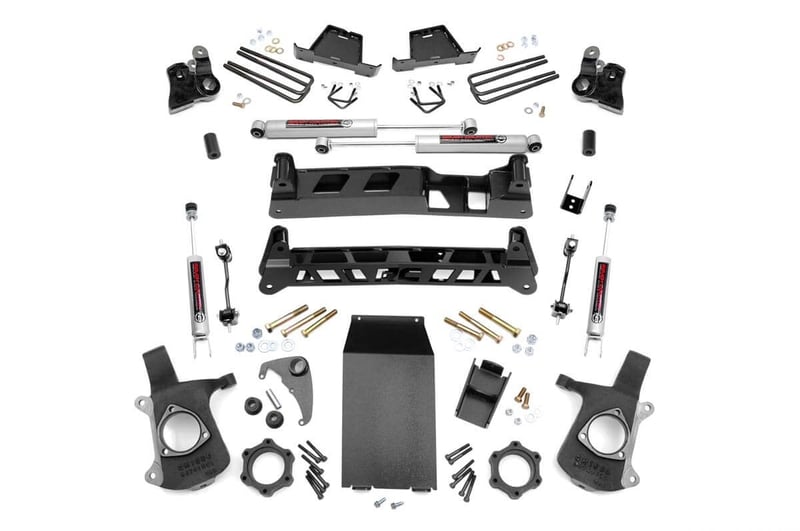 RC 4 Inch Lift Kit | V2 | Chevy Silverado & GMC Sierra 1500 4WD (1999-2006 & Classic) (manufacturer page)