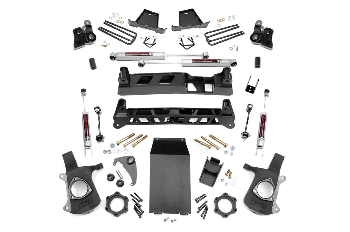 6 Inch Lift Kit | Chevy Silverado & GMC Sierra 1500 4WD (1999-2006 & Classic) - Susp Lift Kits 4wd (Image 1 of 6)