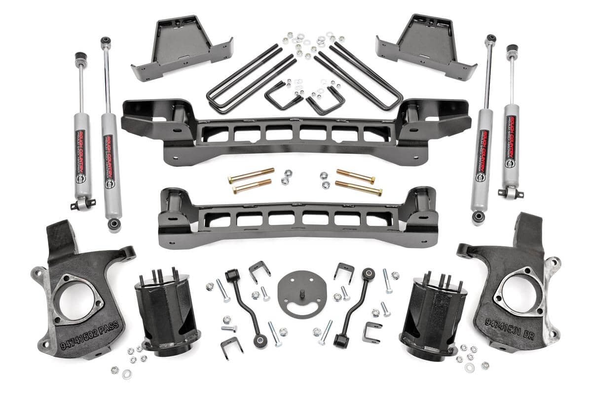 RC 6 Inch Lift Kit | Chevy Silverado & GMC Sierra 1500 2WD (1999-2006 & Classic) (manufacturer page)
