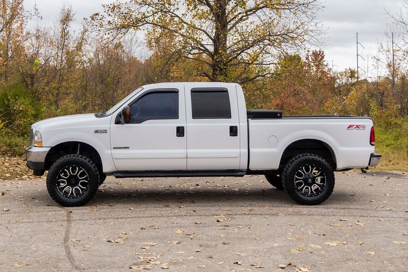 RC HD2 Aluminum Running Boards | Super Crew Cab | Ford F-250/F-350 Super Duty (99-16) (manufacturer page)