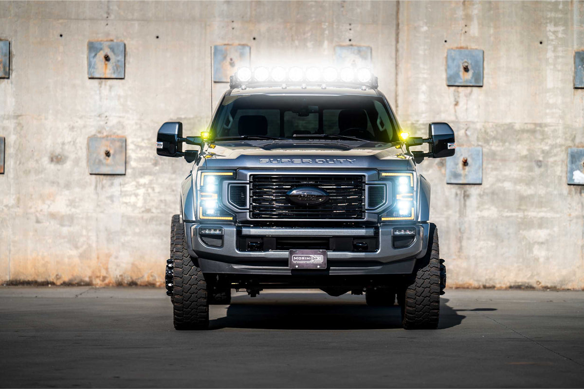 XB LED Headlights: Ford Super Duty (20-22 / Amber DRL / Set) - Headlights (Image 5 of 6)