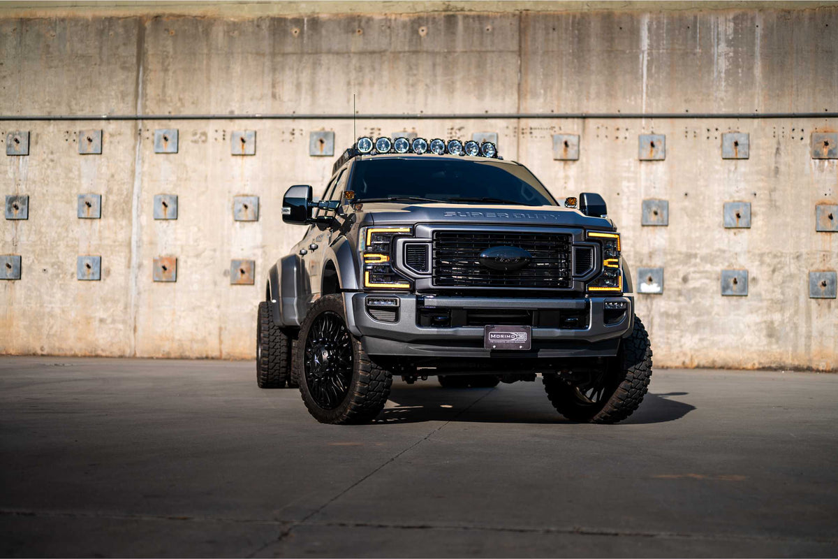 XB LED Headlights: Ford Super Duty (20-22 / Amber DRL / Set) - Headlights (Image 6 of 6)