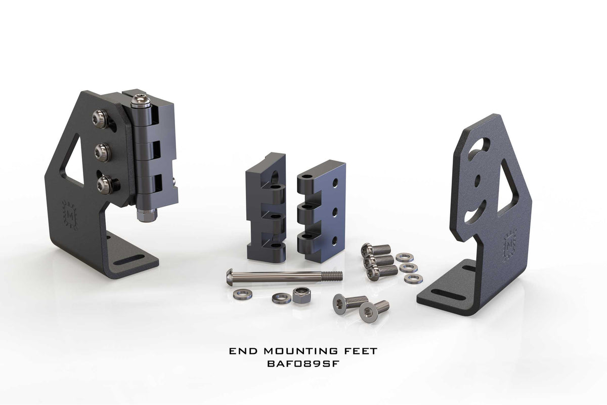 Morimoto BigBanger: Bar-End Mounting Feet (Low Pro / Set) - Off Road - Universal