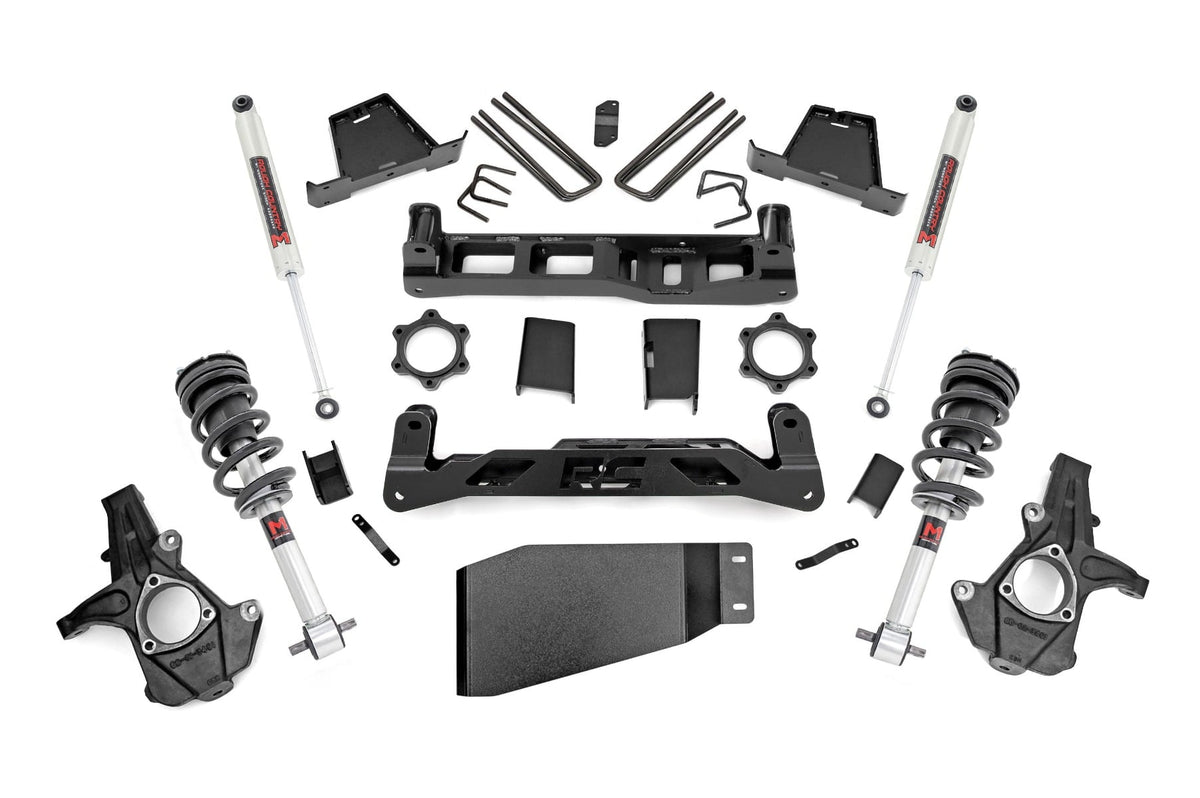 7.5 Inch Lift Kit | M1 Struts/M1 | Chevy/GMC 1500 (07-13) - Susp Lift Kits 4wd (Image 1 of 5)