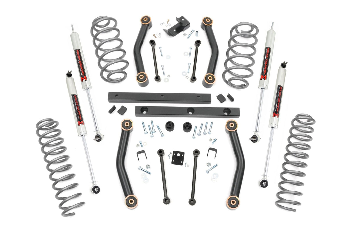 4 Inch Lift Kit | M1 | Jeep Wrangler TJ (03-06)/Wrangler Unlimited (04-06) - Susp Lift Kits 4wd (Image 1 of 4)