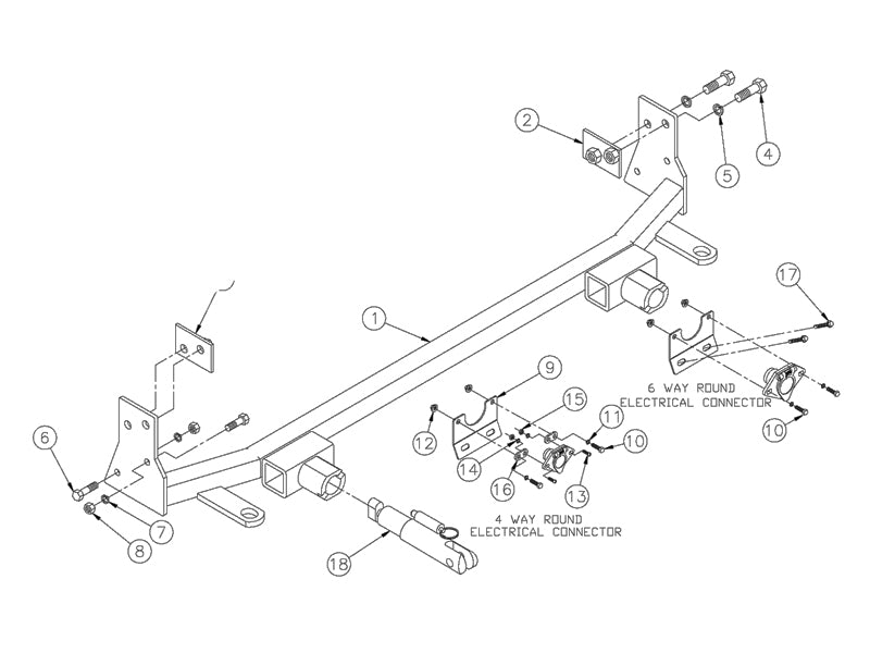 Blue Ox BX1014 0406 ACURA TL 13.5X27IN BASEPLATE W/REMOVABLE TABS - Image 5