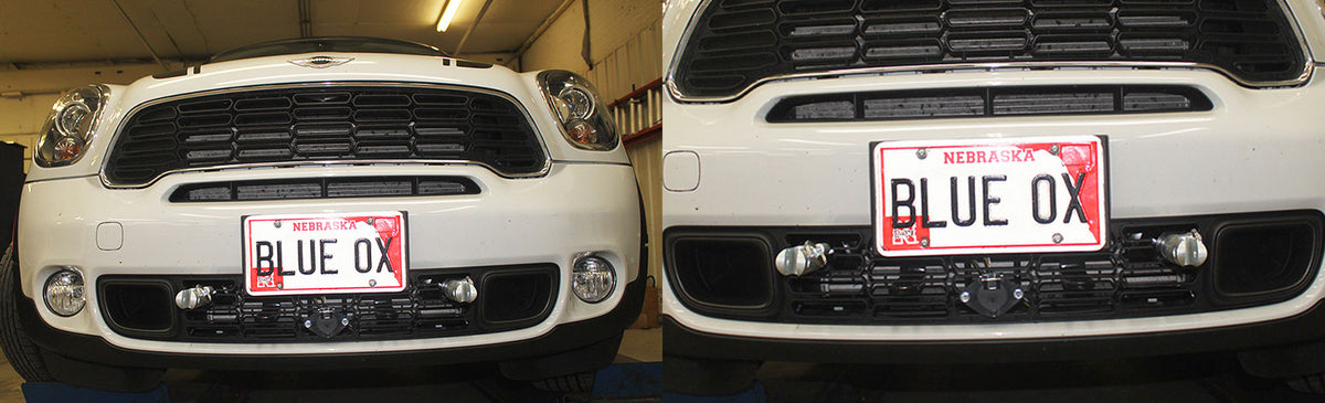 Blue Ox BX1308 1116 MINI COOPER COUNTRYMAN(EXCL JCW)14X20IN BASEPLATE W/REMOVABLE TABS - Image 1