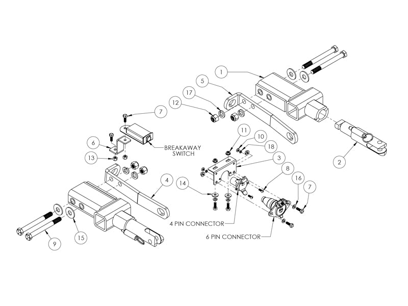Blue Ox BX1674 0713 SILV/SIERRA 1500 NEW STYLE BASEPLATE - Image 5