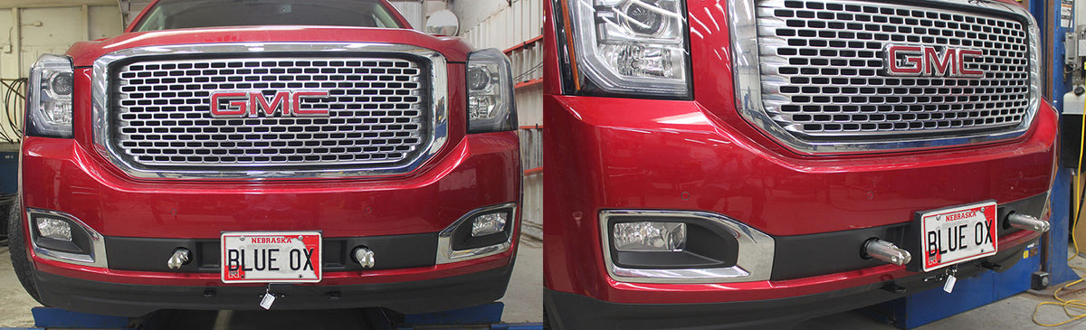 Blue Ox BX1718 1520 SUBURBAN/TAHOE/YUKON/YUKON XL(EXCL Z71)17.5X22.5IN BASEPLATE W/REMOVABLE TABS - Image 1