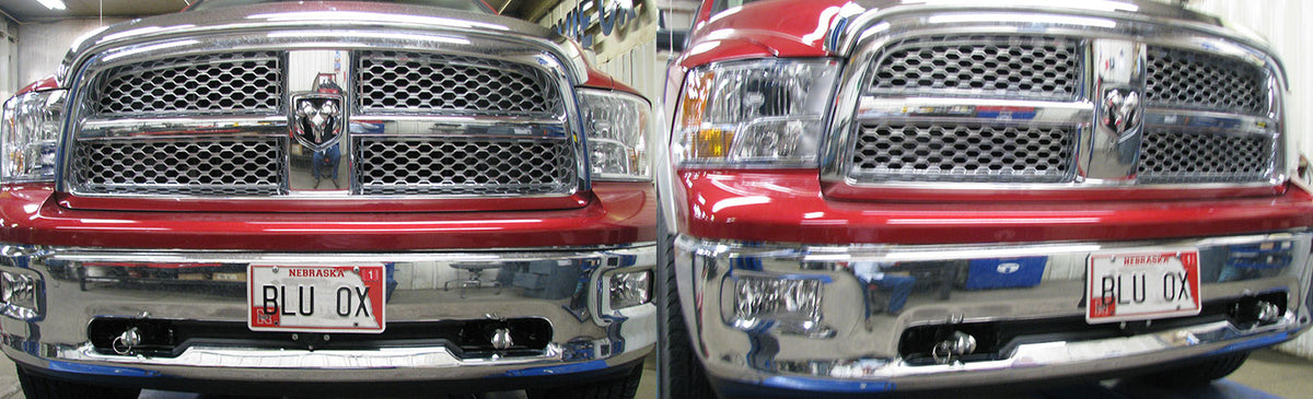 Blue Ox BX1986 0917 RAM 1500(EXCL SPORT)18X34.5IN BASEPLATE W/REMOVABLE TABS - Image 1