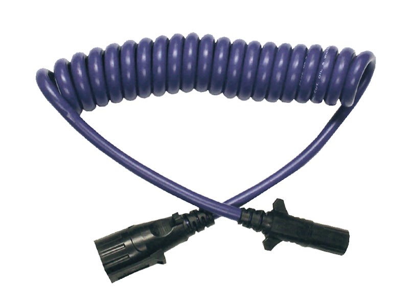 Blue Ox BX88206 Blue Ox 7-6 Coiled Electrical Cable Extension - Studio View 1