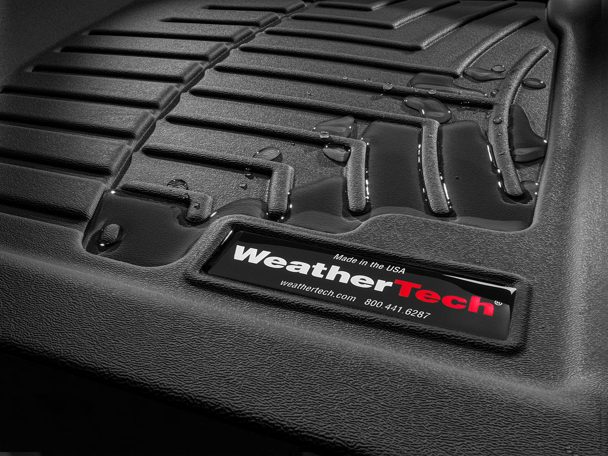 WeatherTech WTH-4412382 18C KIA STINGER BLACK REAR FLOORLINER - Image 1