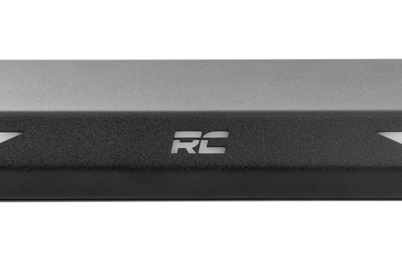 RC AC2 Running Boards | Amber/White | CrewMax | Toyota Tundra 2WD/4WD (22-26) (manufacturer page)