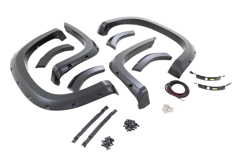 RC Pocket Fender Flares | GXP Lakeshore Blue | Chevy Silverado 1500 (19-21) (manufacturer page)