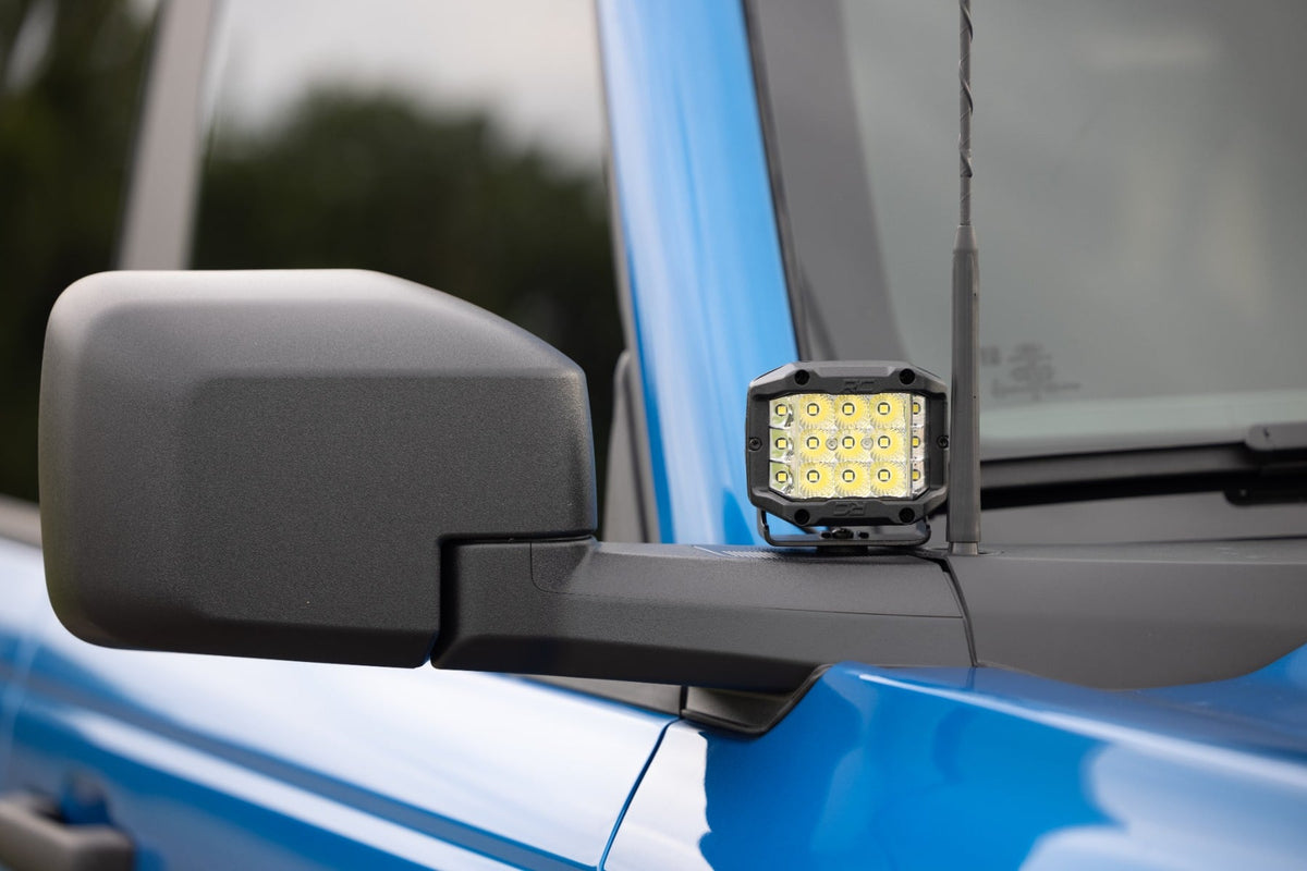 LED Light Kit | Ditch Mount | 2" Spectrum Pair | Spot Pattern | Ford Bronco (21-26) - Lighting & Acc (Image 6 of 6)