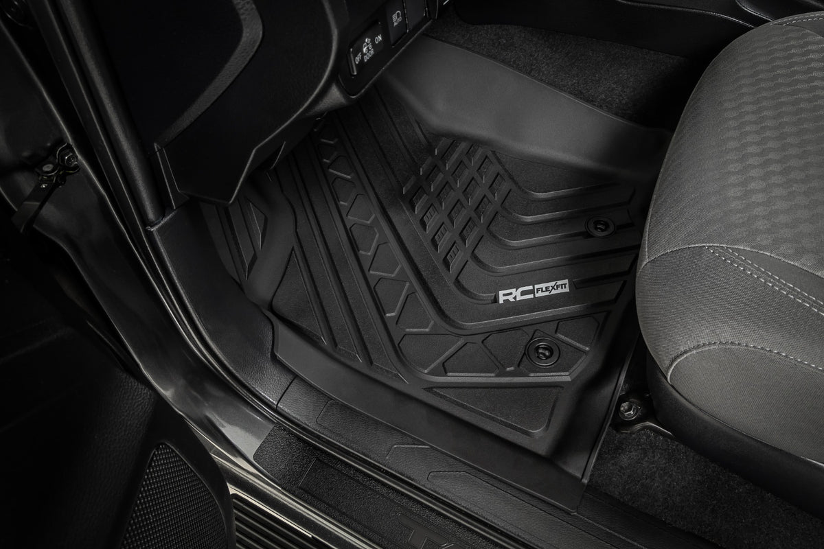 Flex-Fit Floor Mats | Front | Toyota Tacoma 2WD/4WD (2016-2023) - Interior & Mats (Image 3 of 6)