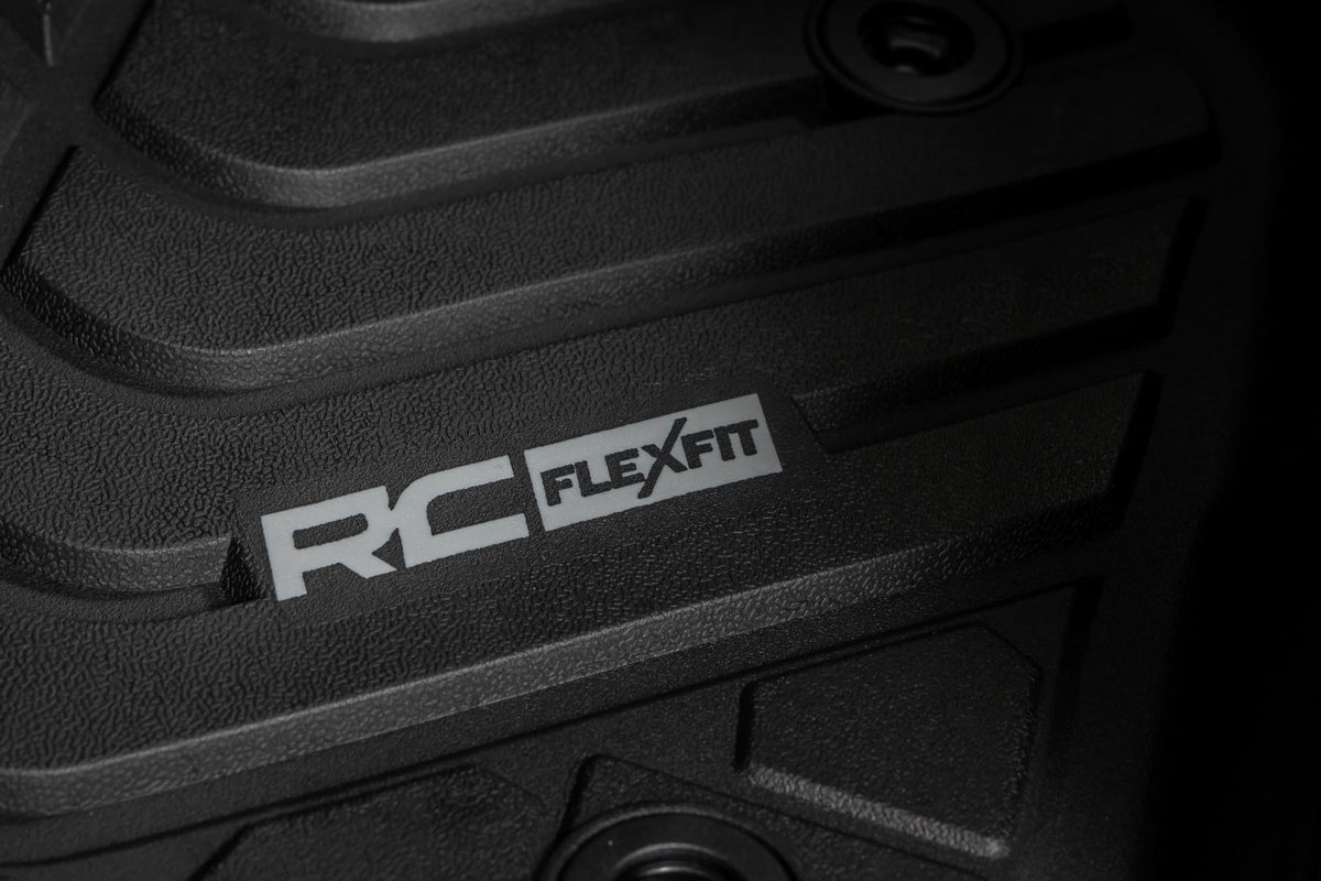 Flex-Fit Floor Mats | Front and Rear | Toyota Tacoma 2WD/4WD (2016-2023) - Interior & Mats (Image 4 of 6)