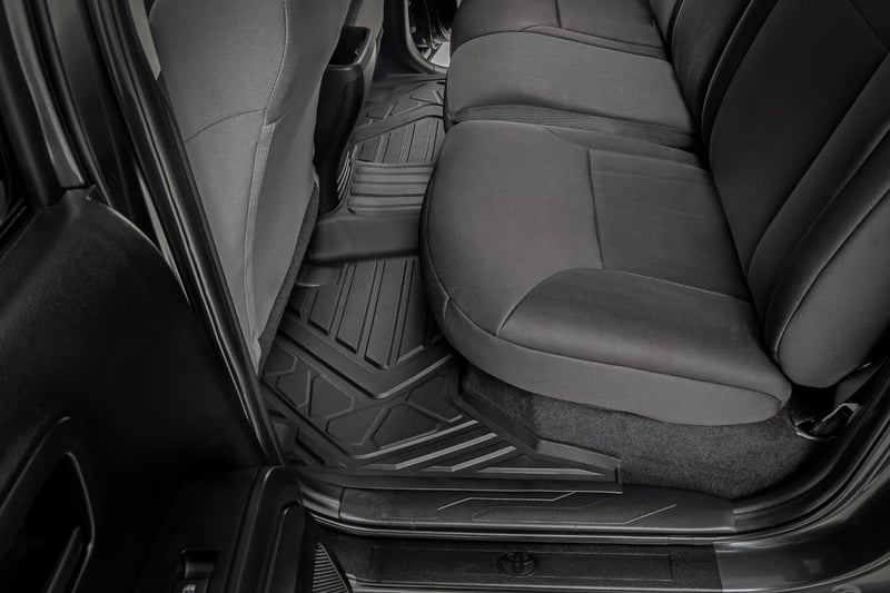 RC Flex-Fit Floor Mats | Front | Toyota Tacoma 2WD/4WD (2016-2023) (manufacturer page)