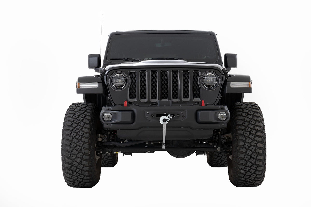 Winch Mounting Plate | Modular Steel OE Bumper | Jeep Gladiator JT/Wrangler JL (18-26) - Winches & Acc (Image 2 of 6)