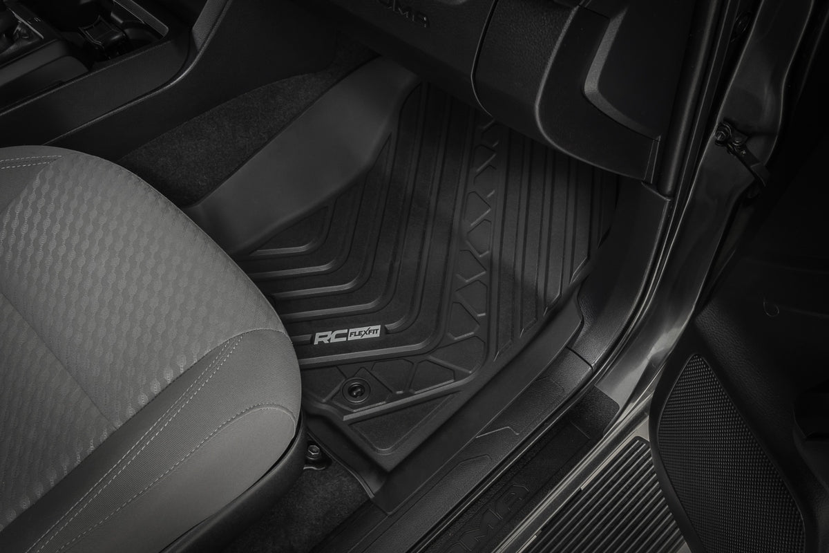Flex-Fit Floor Mats | Front and Rear | Toyota Tacoma 2WD/4WD (2016-2023) - Interior & Mats (Image 5 of 6)