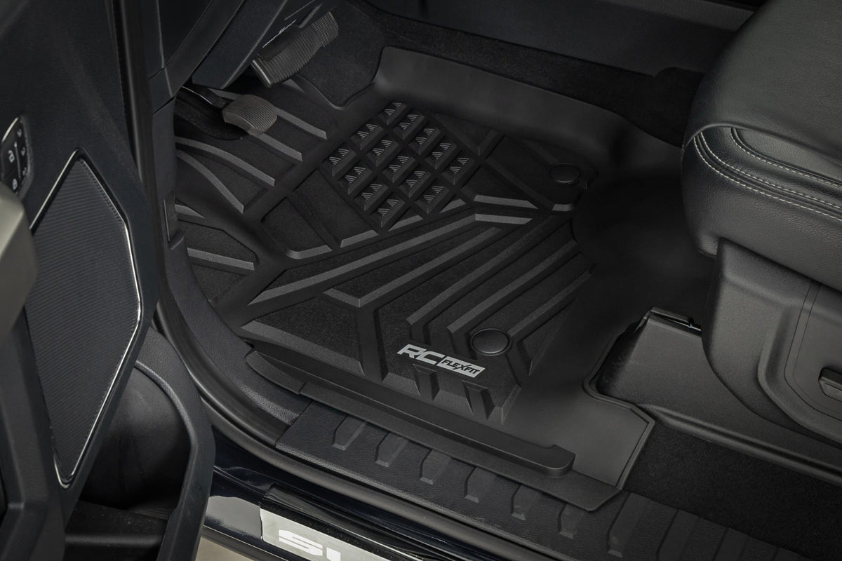 Flex-Fit Floor Mats | Front | Ford F-250/F-350 Super Duty 2WD/4WD (2017-2026) - Interior & Mats (Image 2 of 6)