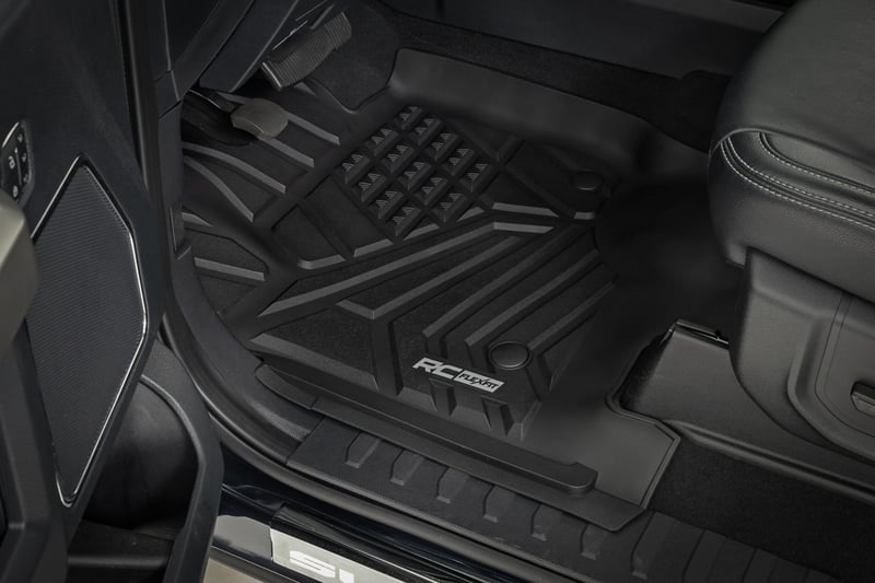 RC Flex-Fit Floor Mats | Front | Ford F-250/F-350 Super Duty 2WD/4WD (2017-2026) (manufacturer page)