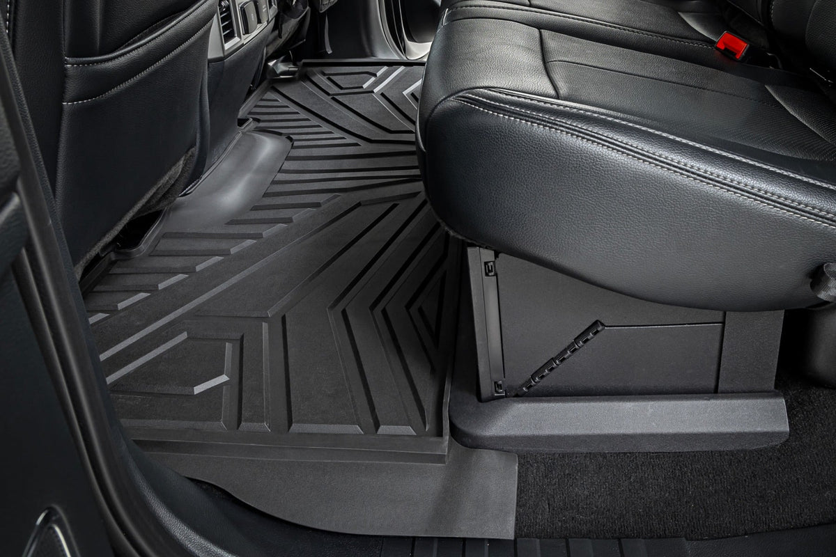 Flex-Fit Floor Mats | Front and Rear | Ford F-250/F-350 Super Duty (17-26) - Interior & Mats (Image 6 of 6)