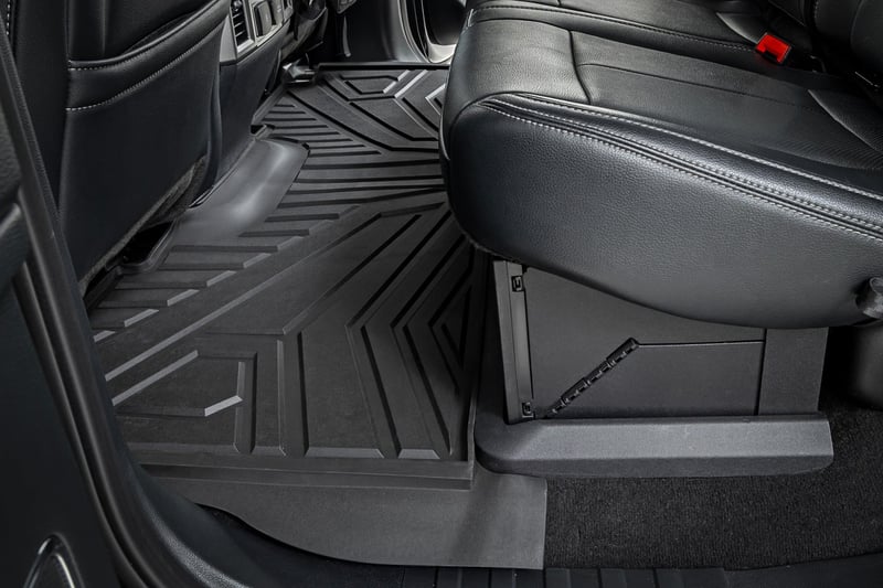 RC Flex-Fit Floor Mats | Front | Ford F-250/F-350 Super Duty 2WD/4WD (2017-2026) (manufacturer page)
