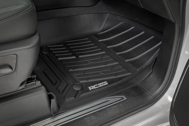 RC Flex-Fit Floor Mats | Front | Bucket | Chevy/GMC 1500/2500HD/3500HD (19-26) (manufacturer page)