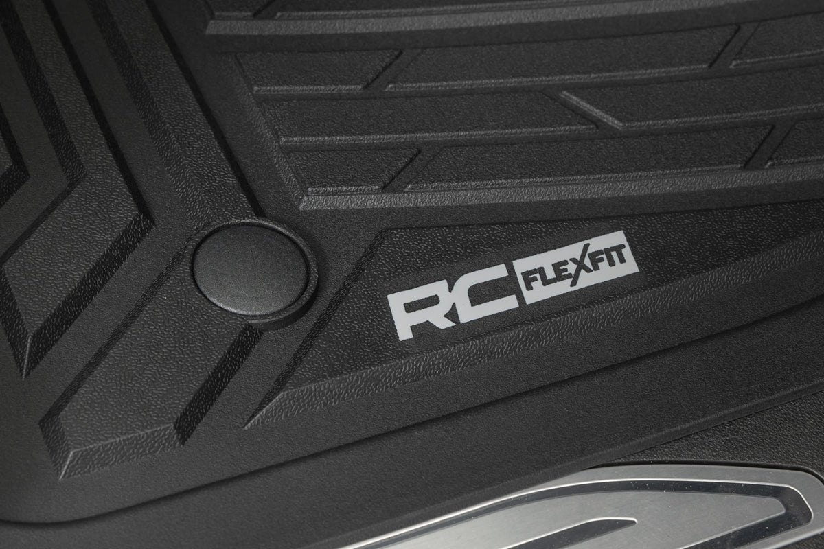 Flex-Fit Floor Mats | FR & RR | FR Bucket | Crew | Chevy/GMC 1500/2500HD/3500HD (19-26) - Interior & Mats (Image 5 of 6)
